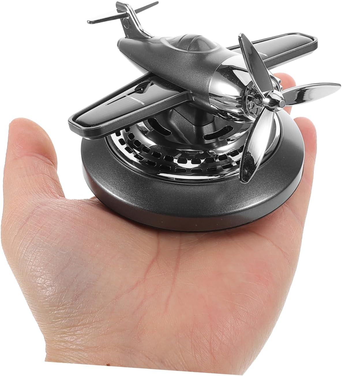 ULTECHNOVO Aircraft Car Perfume Solar Car Fragrance Diffuser Aromatherapy Aroma Diffuser image number 3