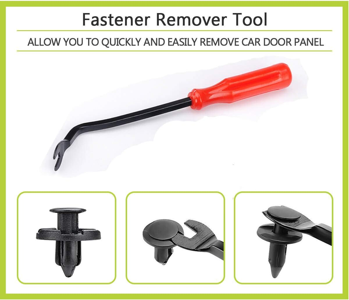 Custom Push Retainer Clips for Subaru | Stronger than Original OEM, 120PCS Fastener Rivet Clips Nylon Bumper Automotive Kit with Fastener Remover Tool image number 5