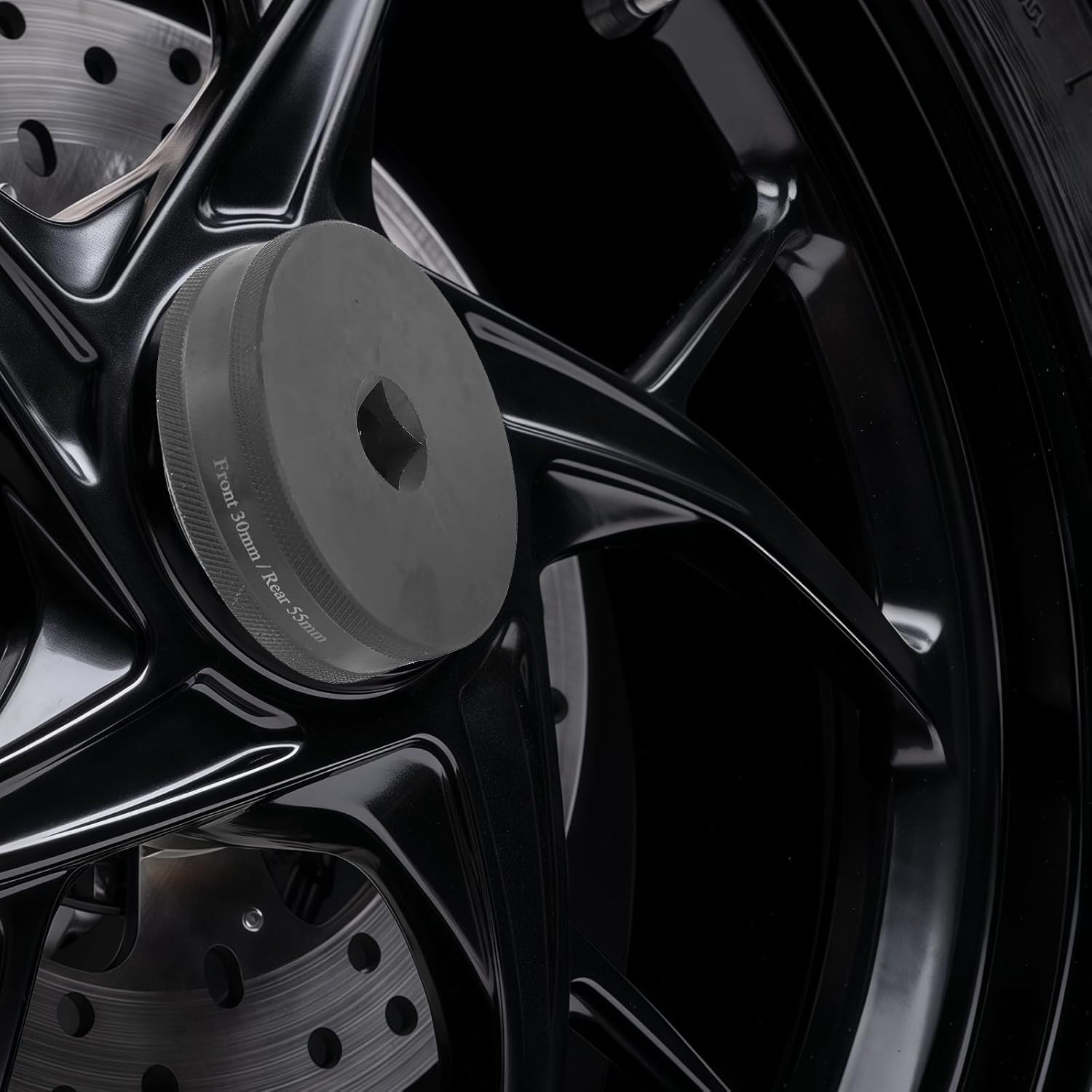 Nut for Ducati Motorcycle Axle Nut Front and Rear: Insert Axle Tool Axle Nut Socket Tool for Ducati 1098, 1198, 1199, Panigale Multistrada Diavel, SW 55 Mm and 30 Mm image number 6