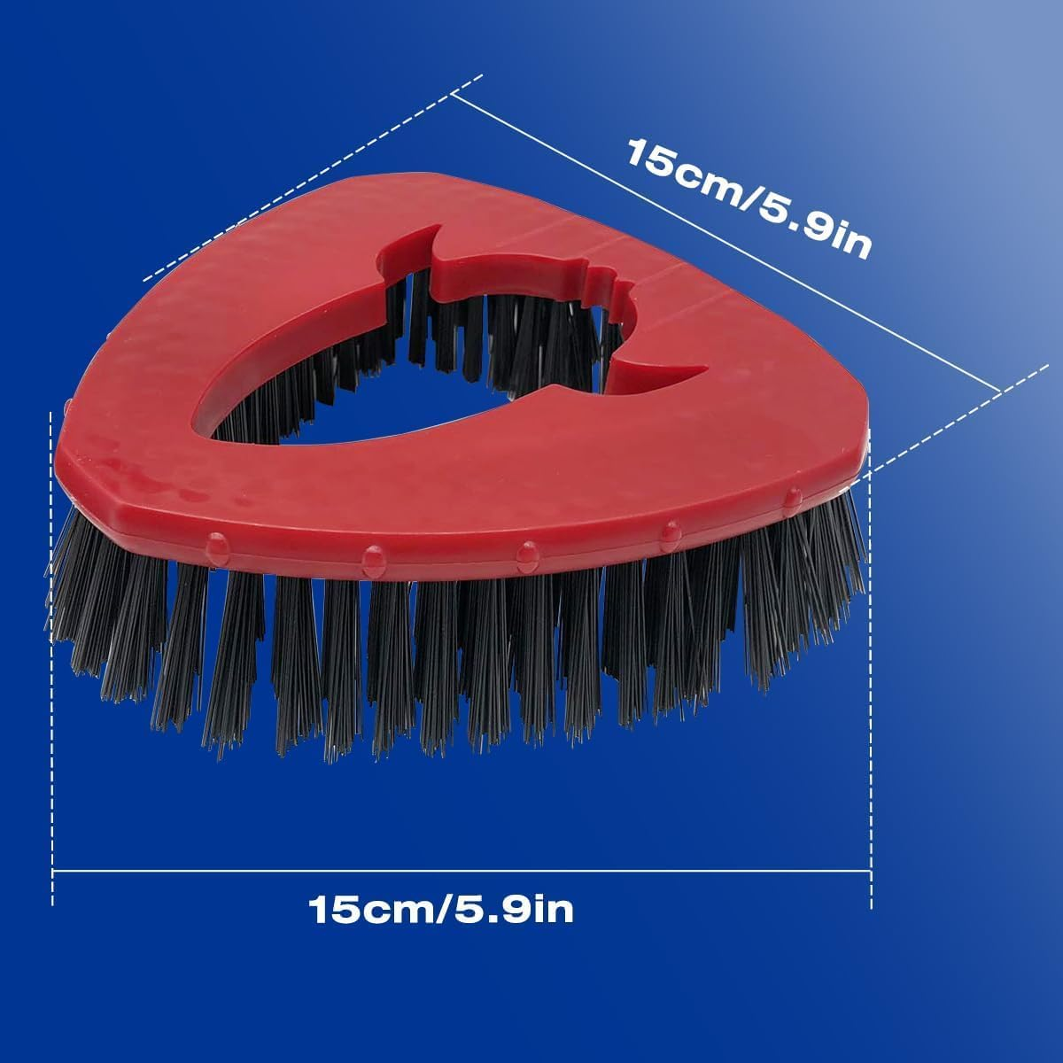 Scrubber for Vileda Turbo Easywring Floor Mop Scrubbing Brush Cleaning Brush for Bathroom and Kitchen Tiles