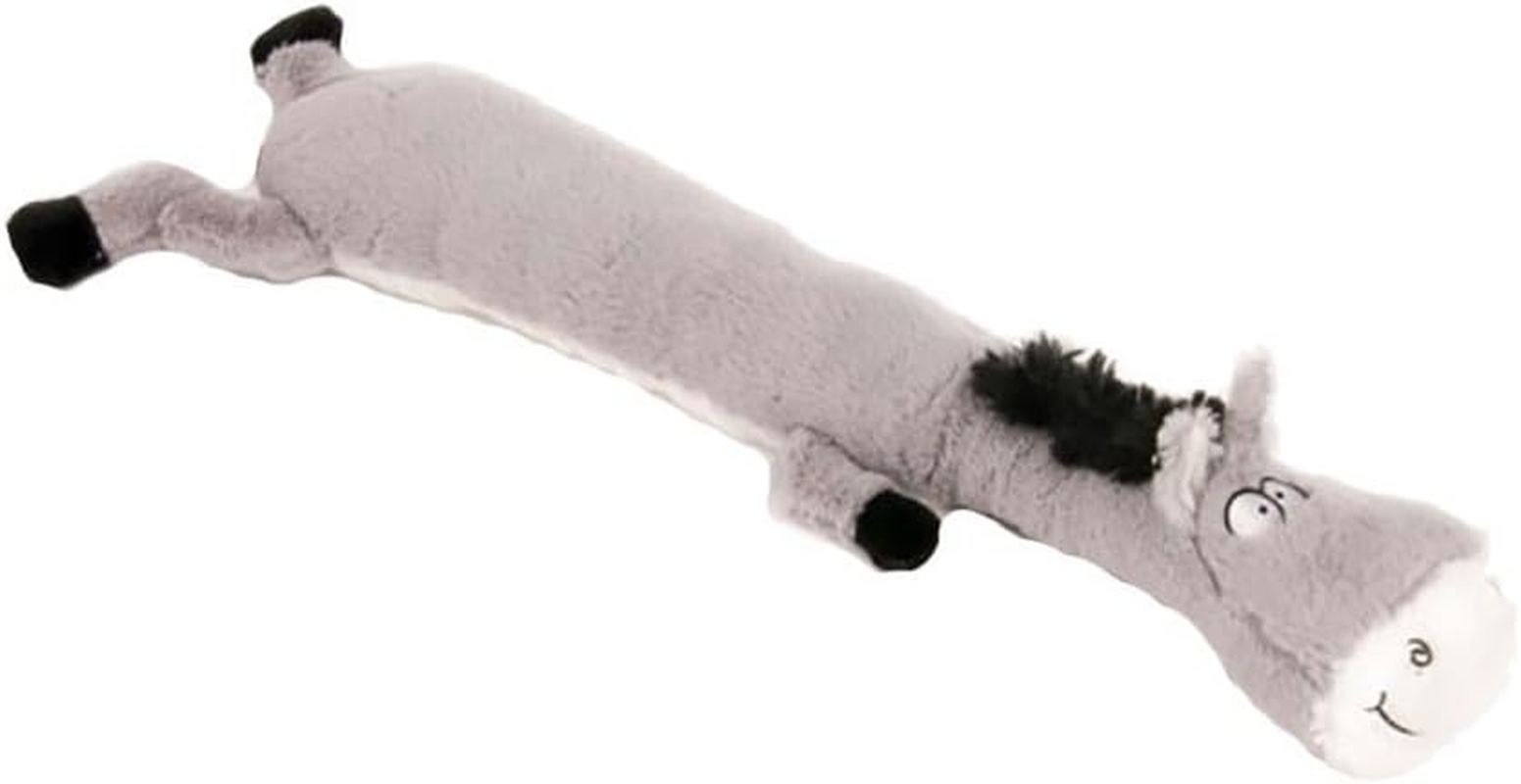 Petface Farmyard Buddies Lazy Horse Squeak Dog Toy image number 2