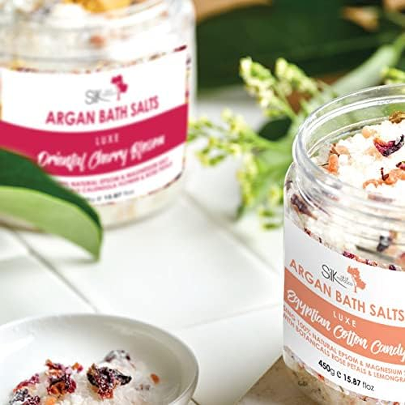 Silk Oil of Morocco Bubble Yum Argan Luxe Bath Salts 450 G image number 2