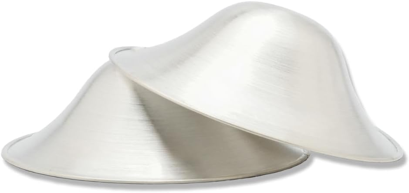 The Original Silver Nursing Cups - Nipple Shields for Nursing Newborn - 100% Pure Silver 999 Carat and Handmade - Nipple Covers Breastfeeding image number 4