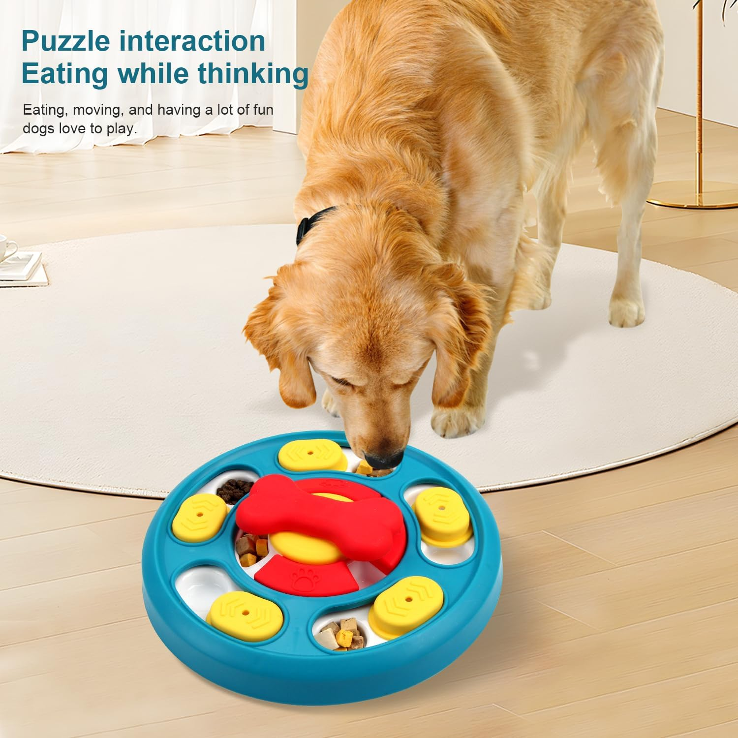Coolplay Puzzle Game and Feeder, Dog Treat Dispenser, Enrichment Toys Interactive Toy for All Breed Dogs image number 5
