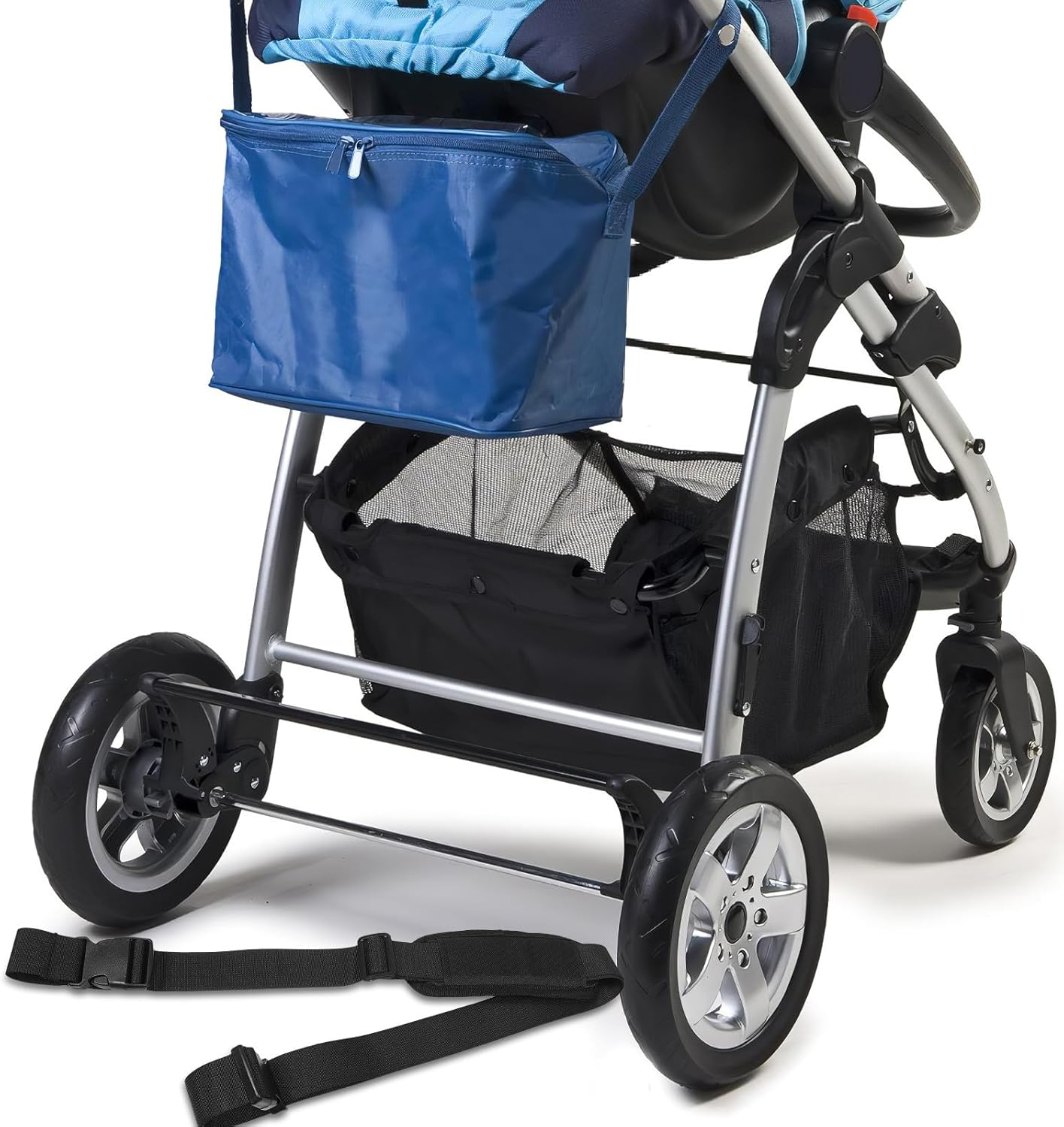 Gatuida 2Pcs Baby Stroller Handle Strap: Safety Wrist Leash - Adjustable Pram Wheelchair Hand Leash for Storing Items - Security-Accessory for Child Safety image number 2