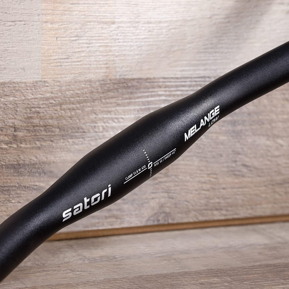 SATORI MELANGE LOW Trekking Commuting Bike Bicycle Aluminum Alloy Swept Back Flat Handlebar 31.8X630Mm - Rise 32Mm - Sweep 46 Degree image number 2