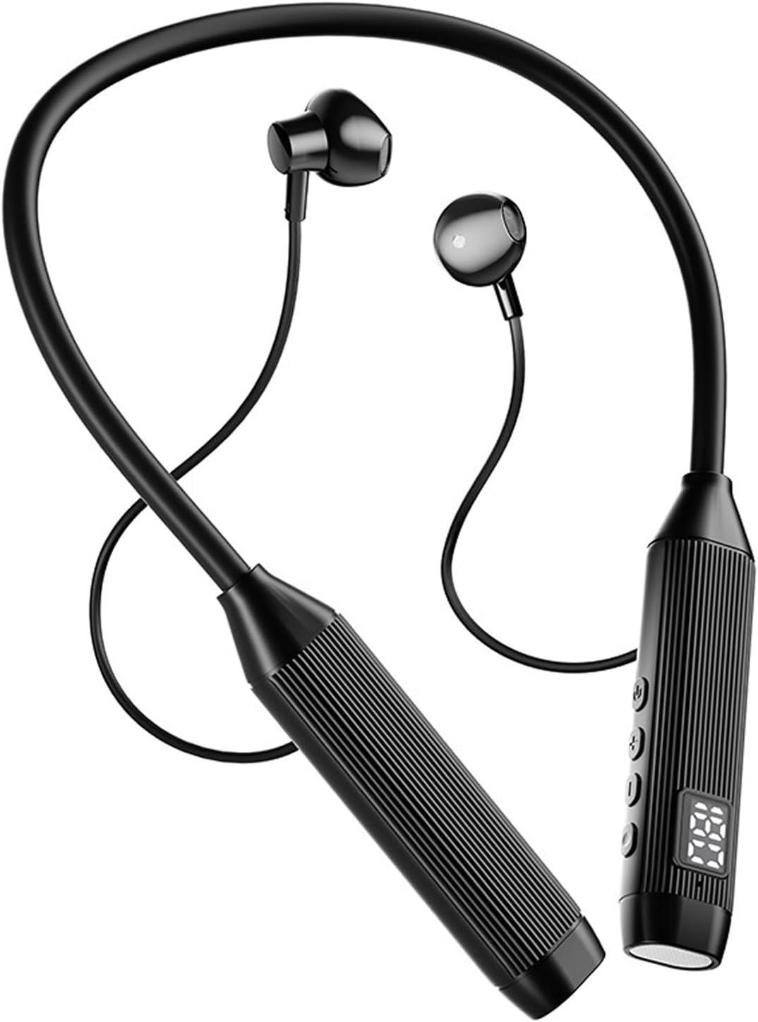 Around Neck Headphones - around Neck Earbuds - Sport Neckband Headphones Hiking, Running, Workout