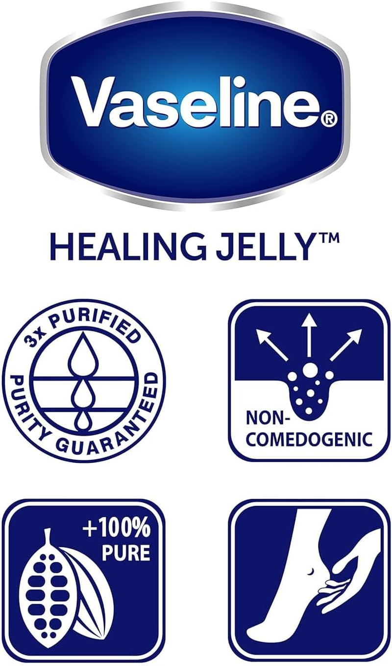 Vaseline Petroleum Jelly, Cocoa Butter, 7.5 Oz, 2 Pk image number 2