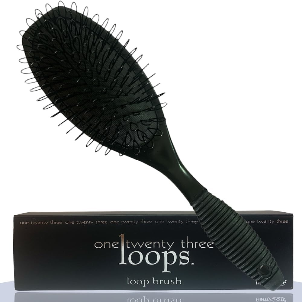 Remysoft One Twenty Three Loops - Loop Brush - Safe for Hair Extensions, Weaves and Wigs by Remysoft image number 2