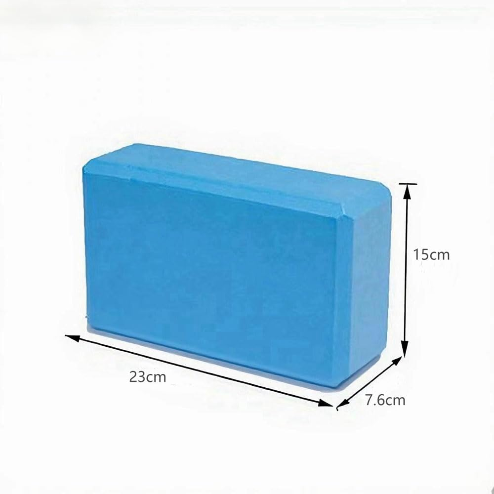 YHIXYUNAZ Yoga Blocks 2 PKS Set Non-Slip High Density Fitness Support Foam Bricks image number 1