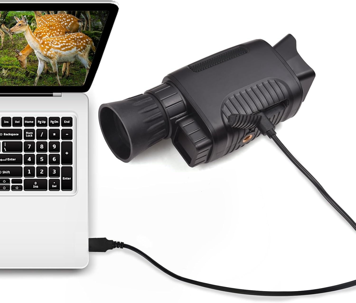 MEFESE Digital Night Vision Monocular 24MP 1080P Infrared Night Vision Goggles for Camping Traveling image number 2