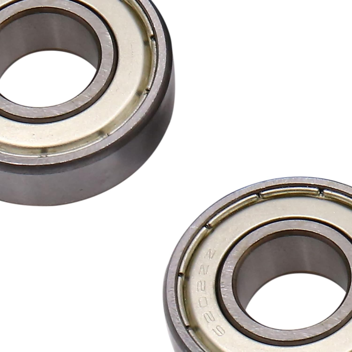 Uxcell 10 Pcs 6202Z 15 X 35 X 11Mm Double Shielded Deep Groove Radial Ball Bearing image number 3