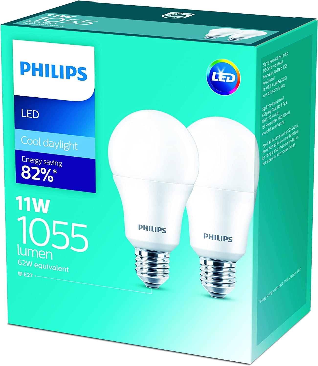 Philips 1055 Lumen ES LED Bulb 2 Pack image number 1