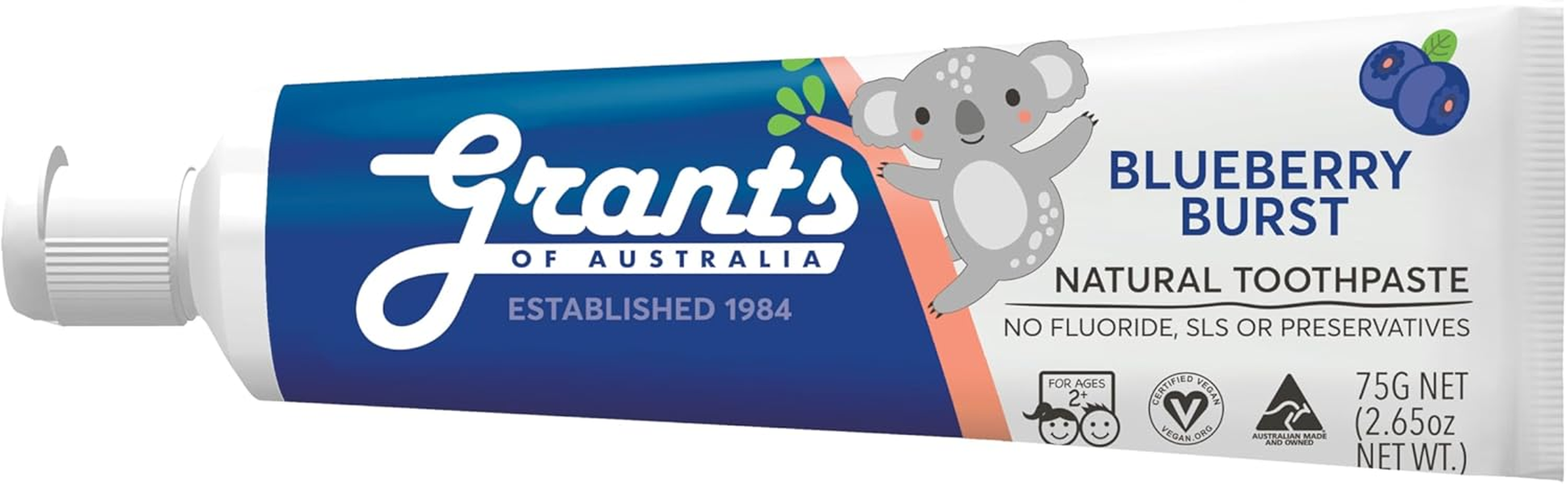 Grants Blueberry Burst Toothpaste 75G image number 6