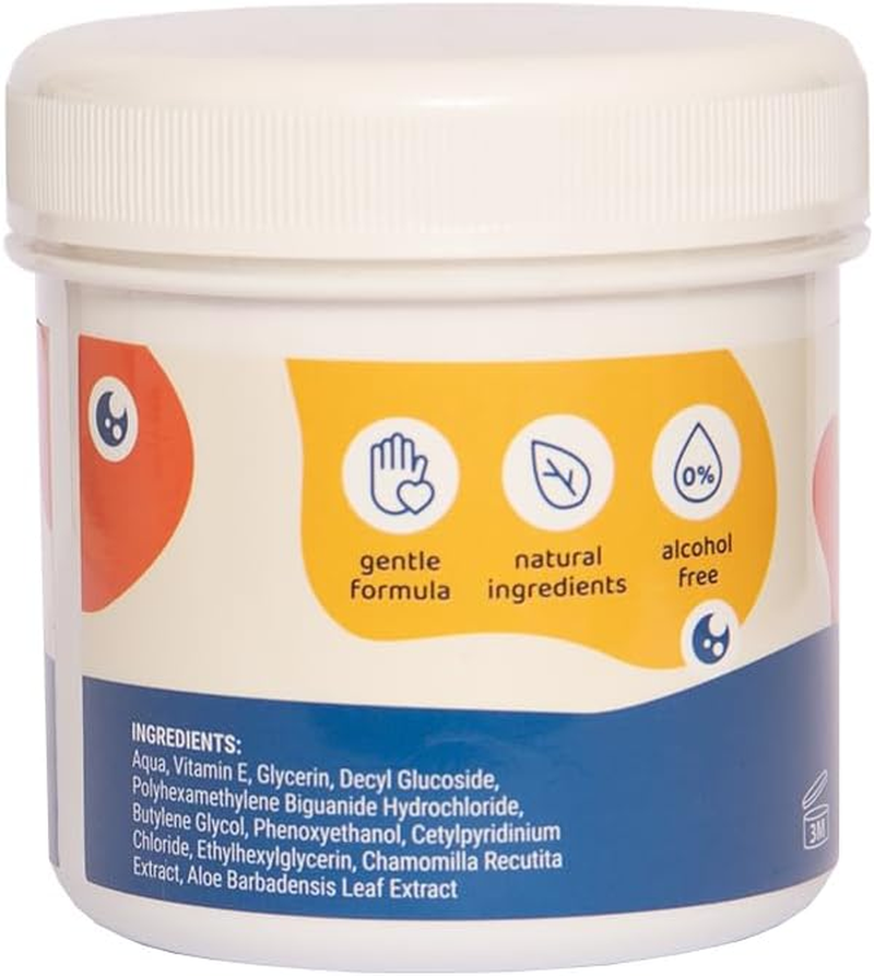 Pa & Paws Pet Eye Finger Wipes &ndash; 50Pcs | Gentle Tear Stain Remover for Dogs & Cats | Chamomile & Vitamin E | Alcohol-Free Eye Cleaning Pads for Pets image number 4