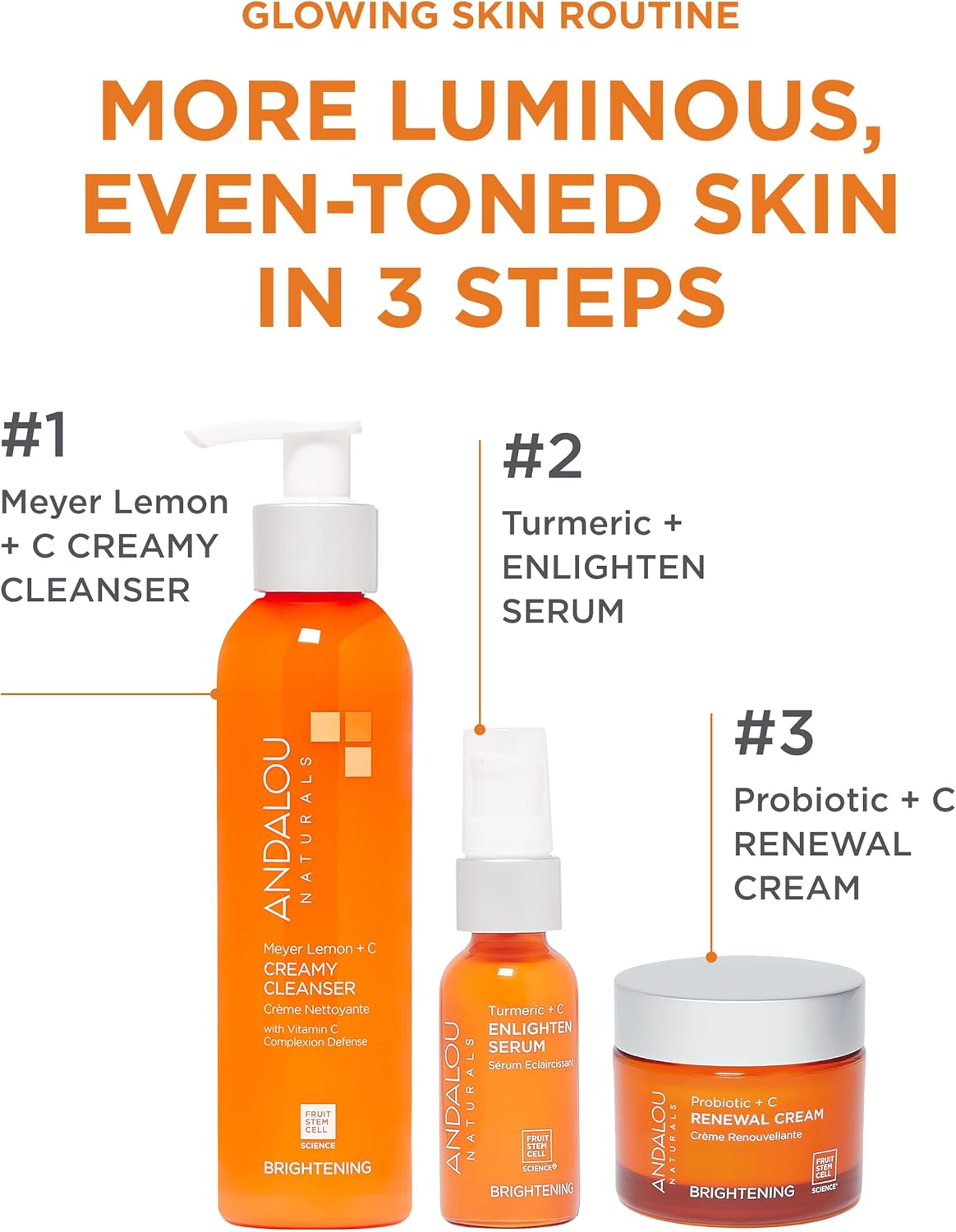 Andalou Naturals Meyer Lemon + C Creamy Cleanser, 6 Ounce image number 2