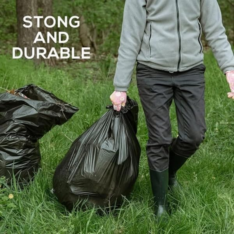 Garbage Bags 18L Carton of 2,000 - Black Rubbish Bin Liners 54 X 45 Cm - 11 Um Standard Thickness - Lavender Scented Waste Bags for Offices, Commercial Spaces, Household & Cleaning (Pack of 10) image number 4