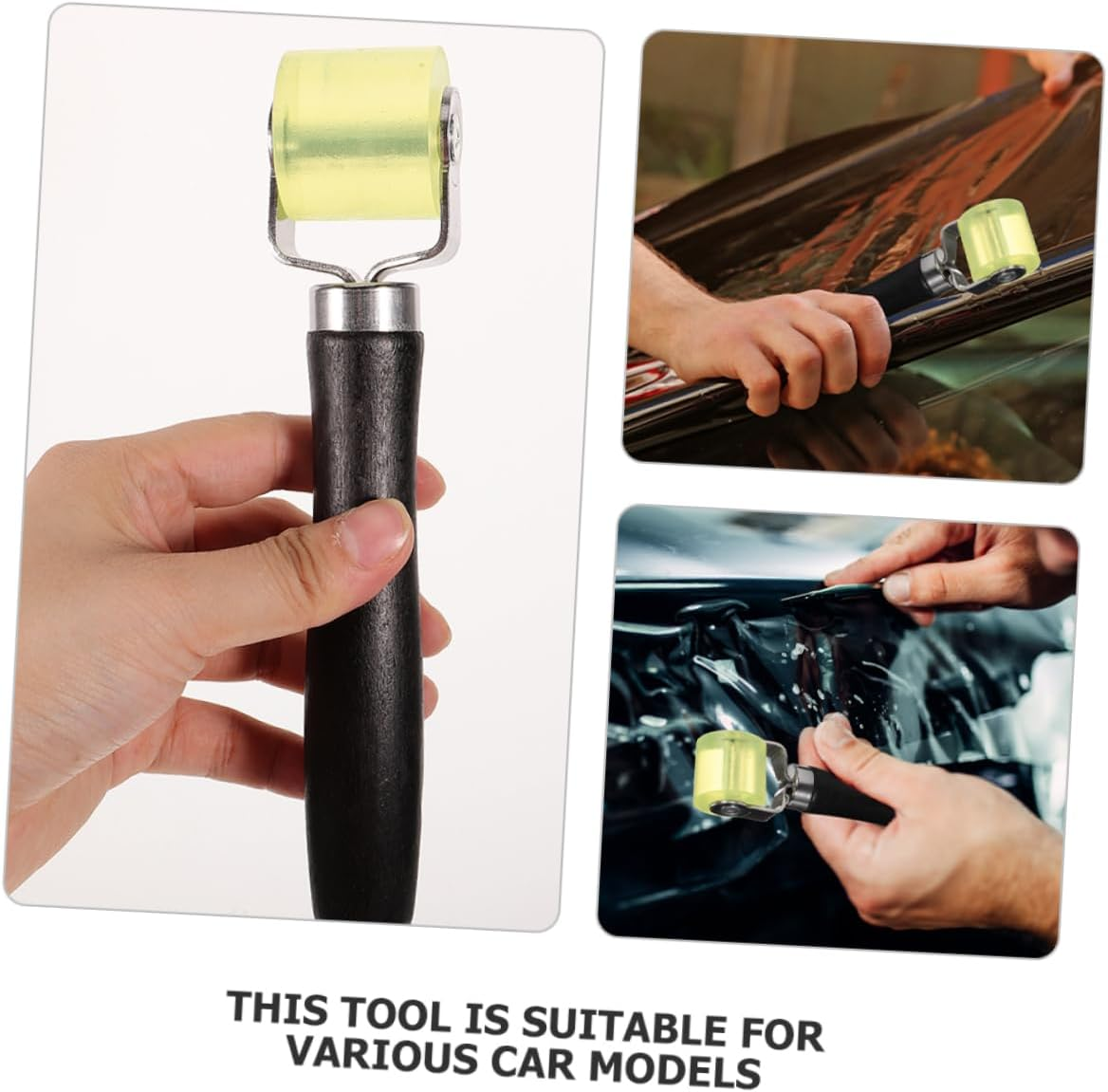 Noise Insulation Tool for Car Vehicle Sound Deadener Automotive Soundproofing Roller Deadening Pad image number 3