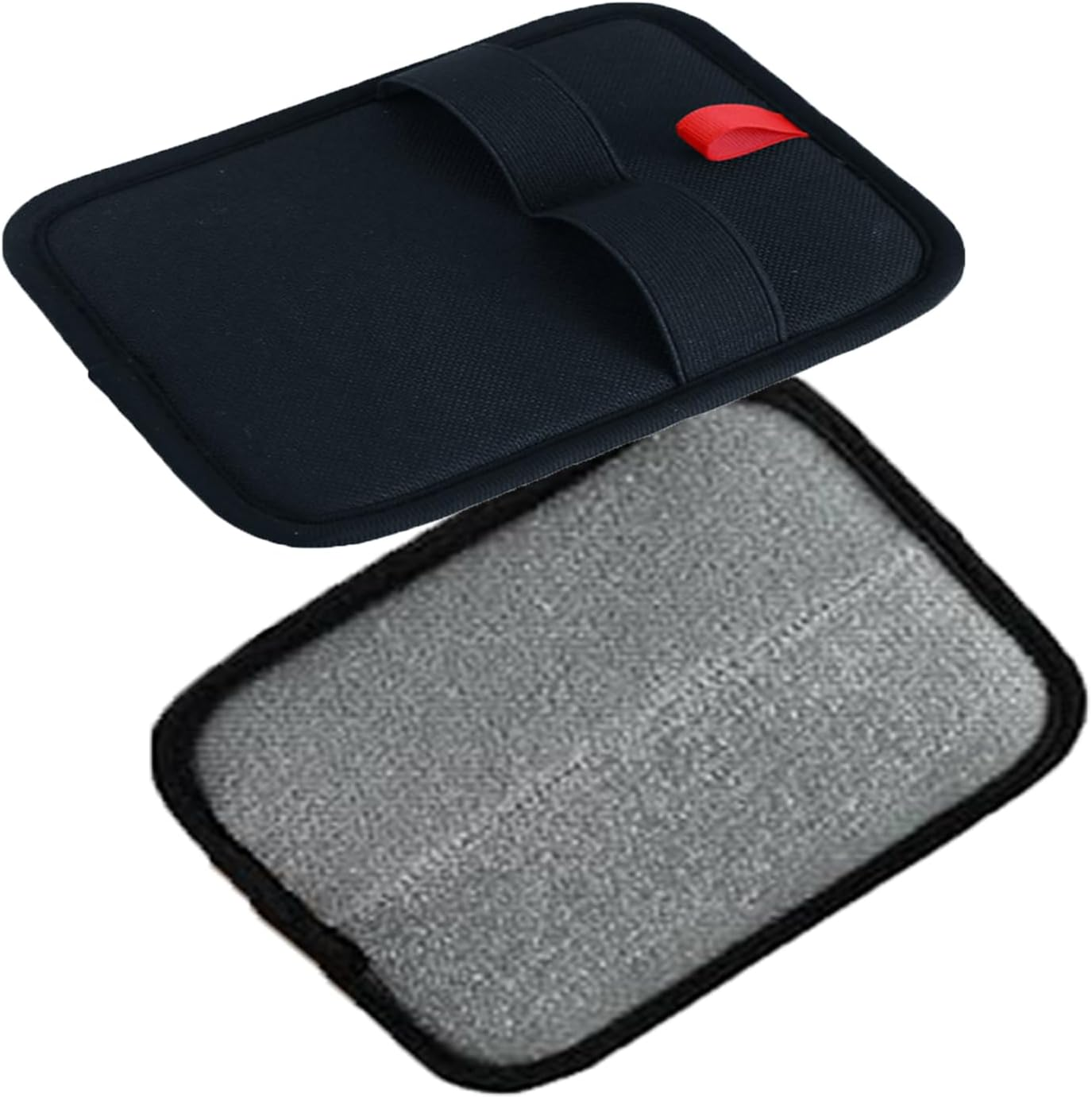 Roczential Reusable Pet Hair Removal Gloves (2Pcs) - Electrostatic Dog & Cat Grooming Gloves for Furniture, Couch, Carpet, Car Seat - Upgraded Animal Fur Remover Tool for Shedding Control image number 2