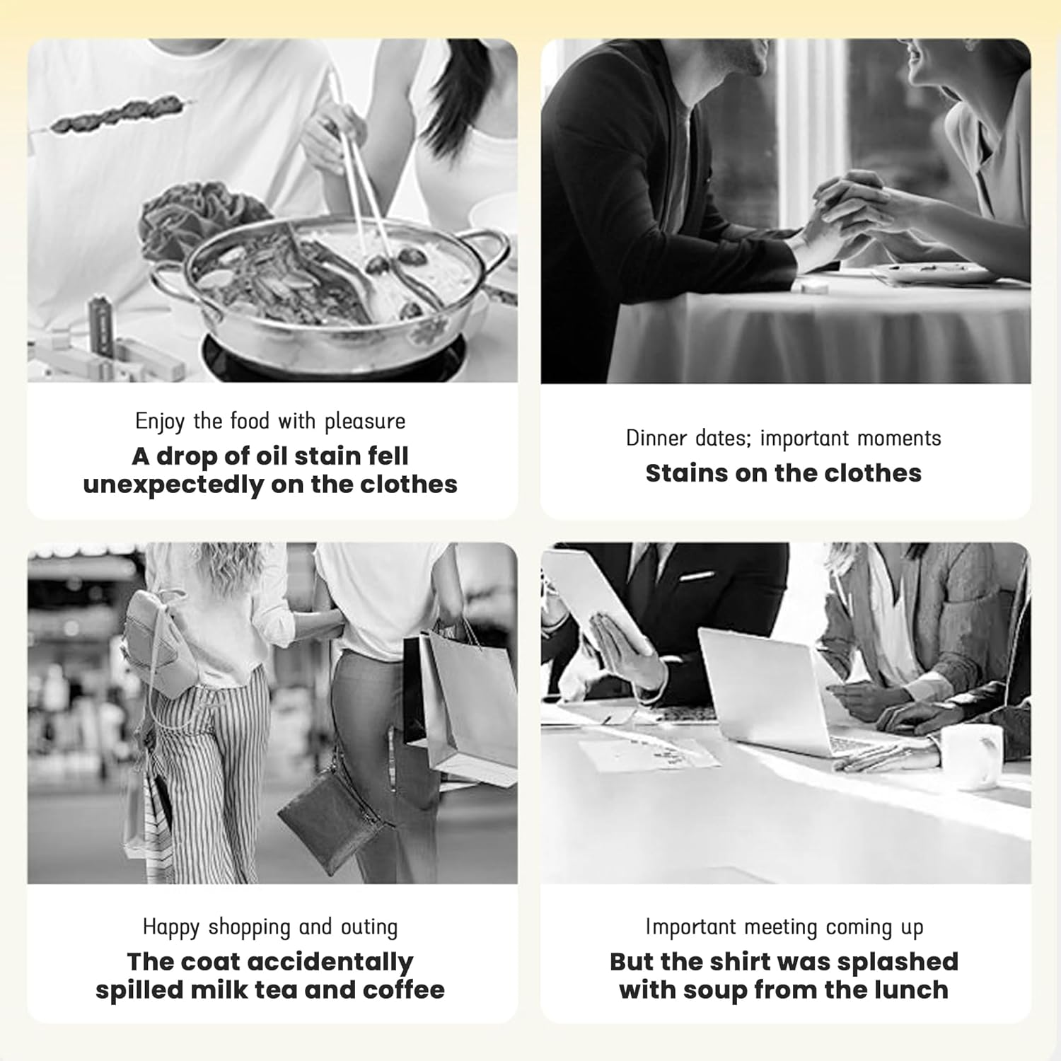 Stain Remover Pen, 2-In-1 Active Eraser & Brush for Clothes, Instant Stain Remover Keychain for On-The-Go Cleaning, Tackles Stubborn Stains & Safe on Fabrics (2-Pack) image number 2