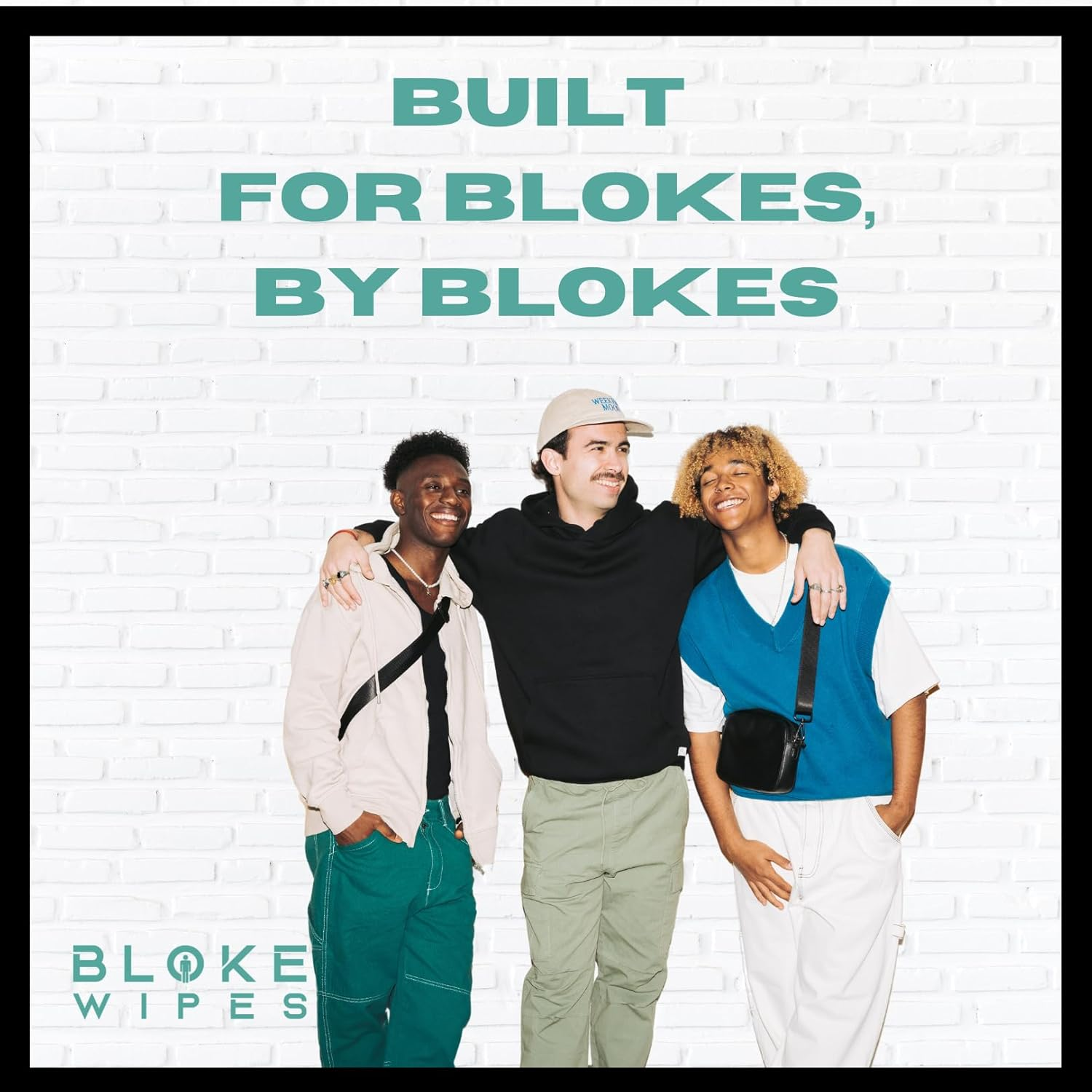 Bloke Wipes Flushable Wipes for Men &ndash; 1 Pack (40 XL Wipes) &ndash; Mint & Eucalyptus &ndash; Biodegradable Body, Bum, Face & Hygiene Wipes &ndash; Travel Friendly &ndash; Aussie Owned image number 4