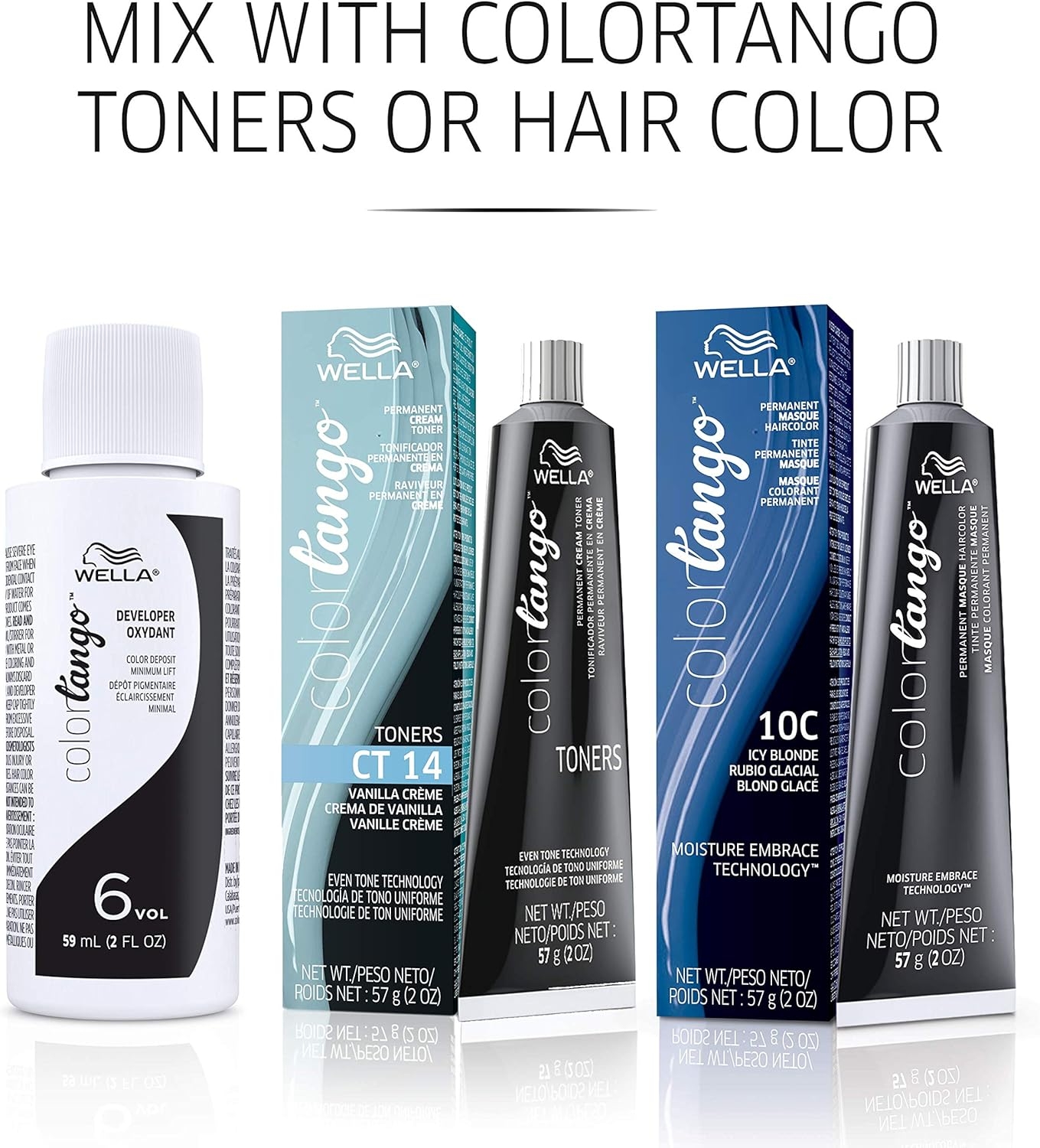 Wella Color Tango 30 Volume Creme Developer for Unisex 2 Oz Cream image number 4