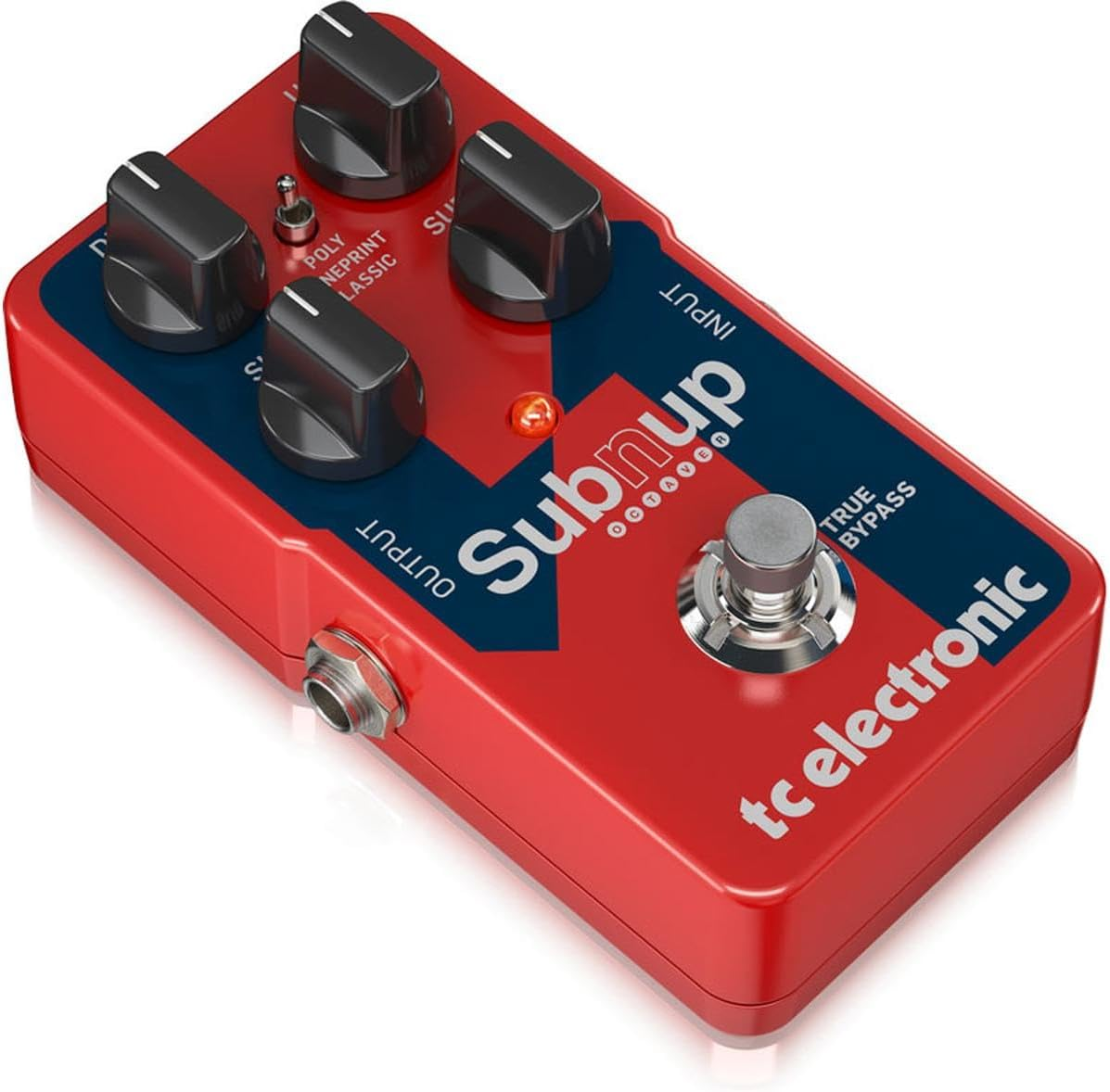 TC Electronic SUB 'N' up OCTAVER Next-Generation Polyphonic Octave Pedal with Monophonic Octaver and Built-In Toneprint Technology, Compatible with PC and Mac image number 1