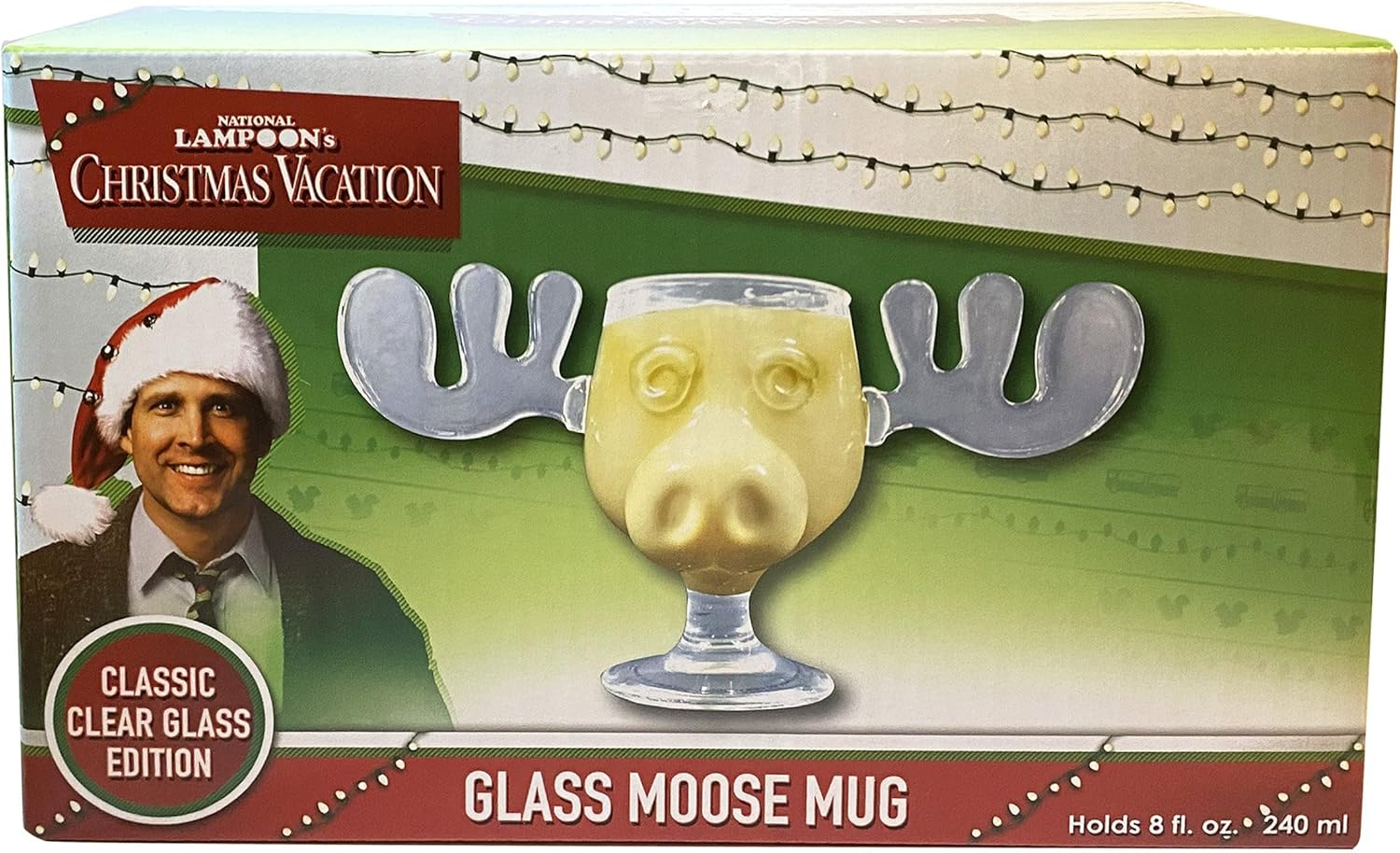 ICUP National Lampoon'S Christmas Vacation Griswold Moose Mug, 8 Oz, Clear image number 5