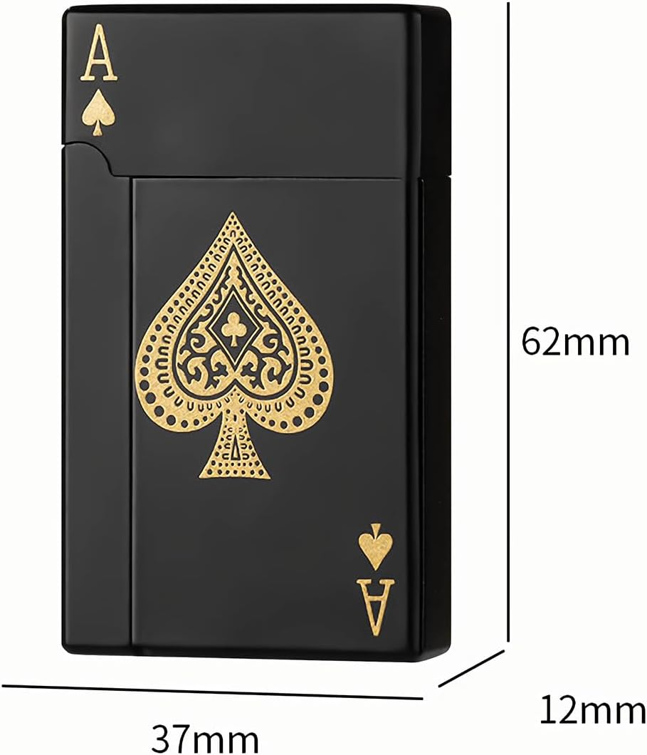 Windproof Jet Flame Lighter - Premium Zinc Alloy, Reusable with Adjustable Flame (Gas Not Include) image number 2