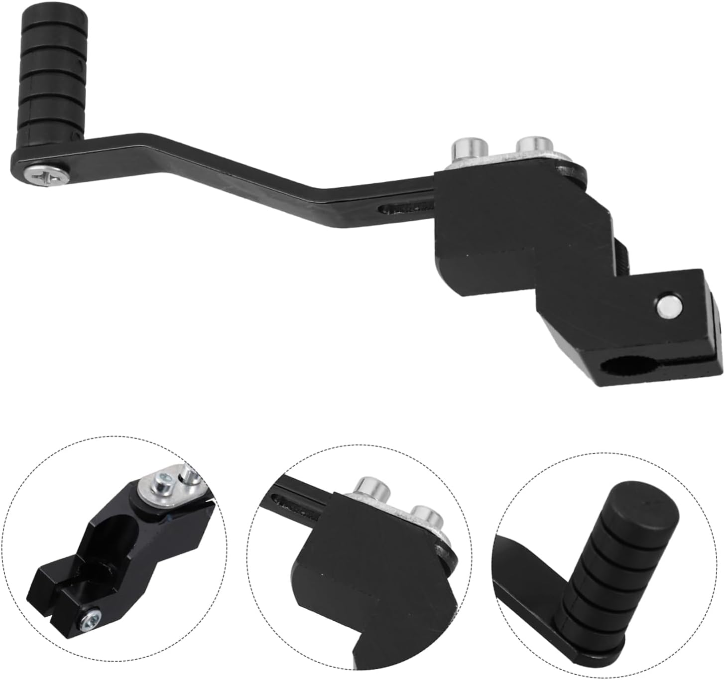 PLAFOPE Motorcycle Gear Shifter Lever and Shift Pedal Lever Black Modified Replacement for Motorbike Controls Suitable for Seasons image number 4