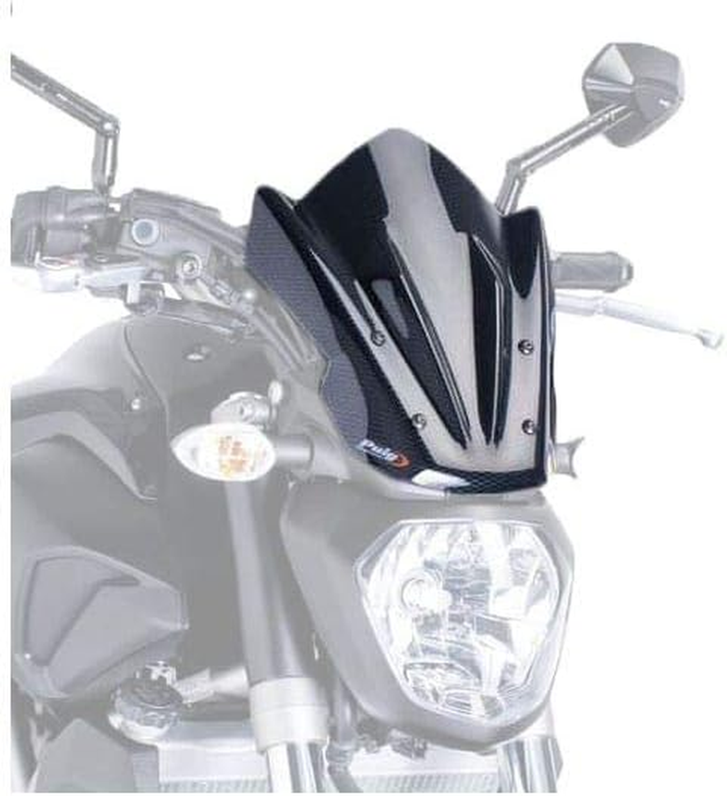 Puig 7015C Carbon Look Engine Spoiler (Yamaha Fz-09 13-17/ Fj-09 15-17')