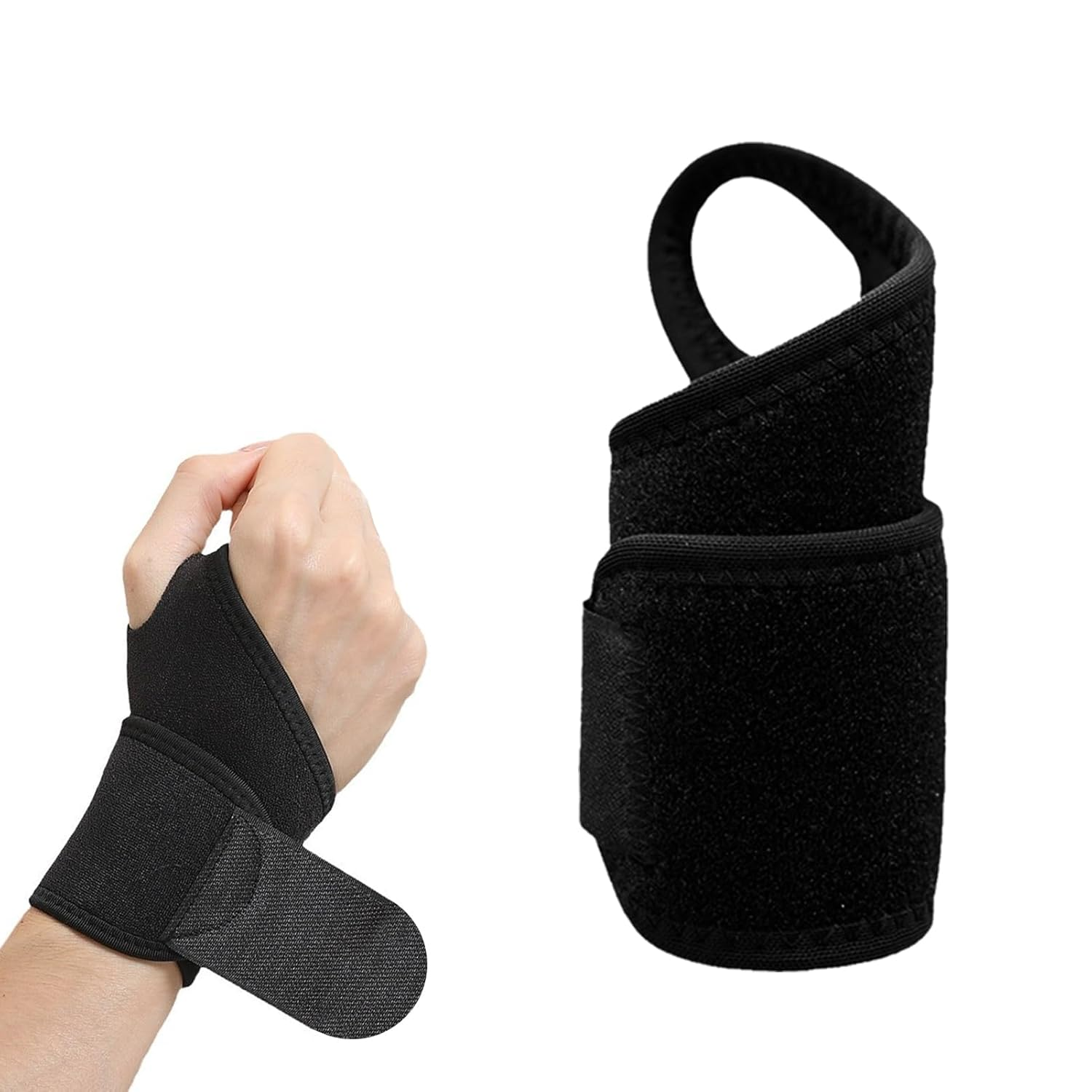 Doctor Developed Premium Copper Lined Wrist Support Brace for Wrist Injuries, Arthritis Relief, Sprains and Daily Comfort -Adjustable Hand Support for Left and Right Hands