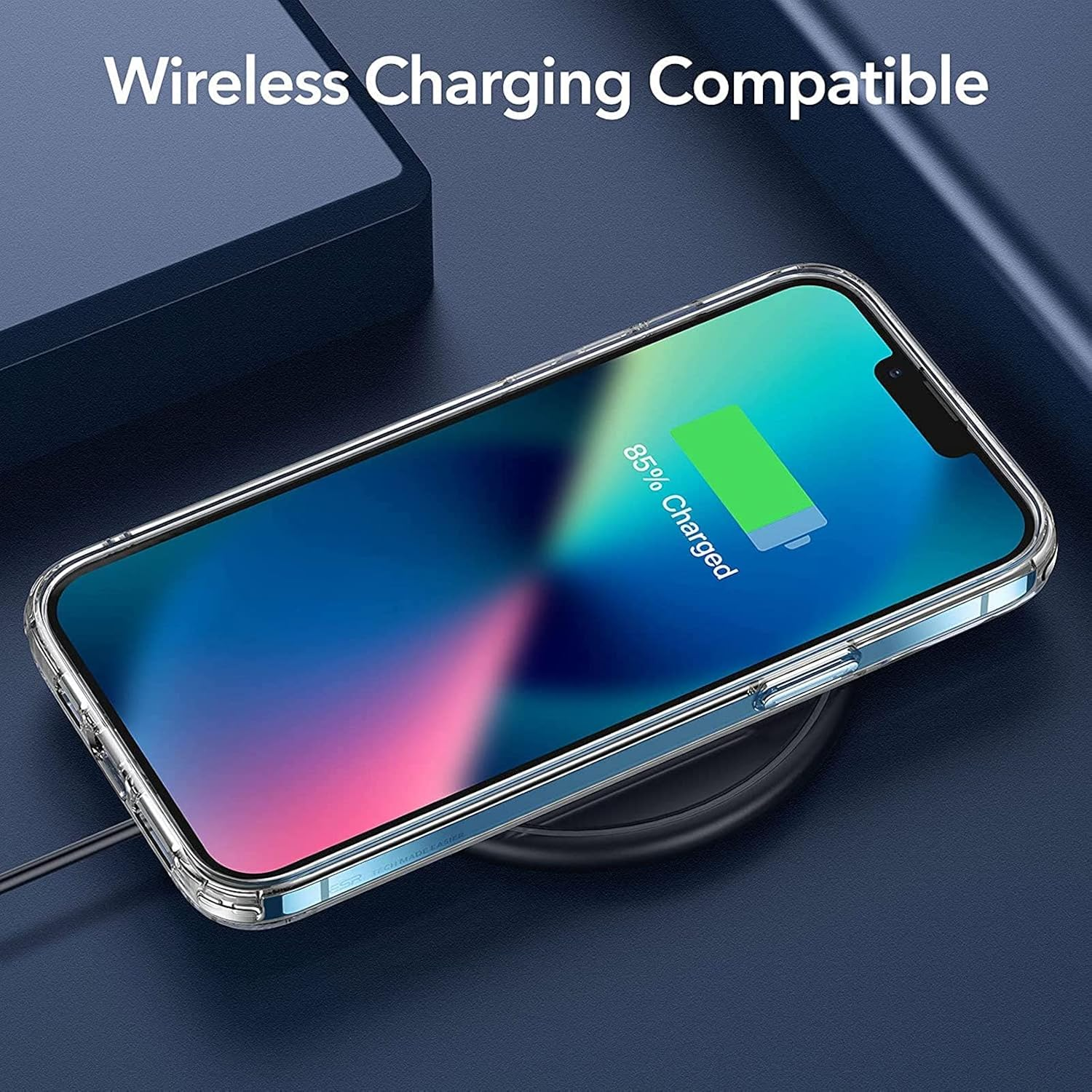 Slim Transparent Clear Bumper Back Gel Phone Case Cover for Apple Iphone 13 image number 2