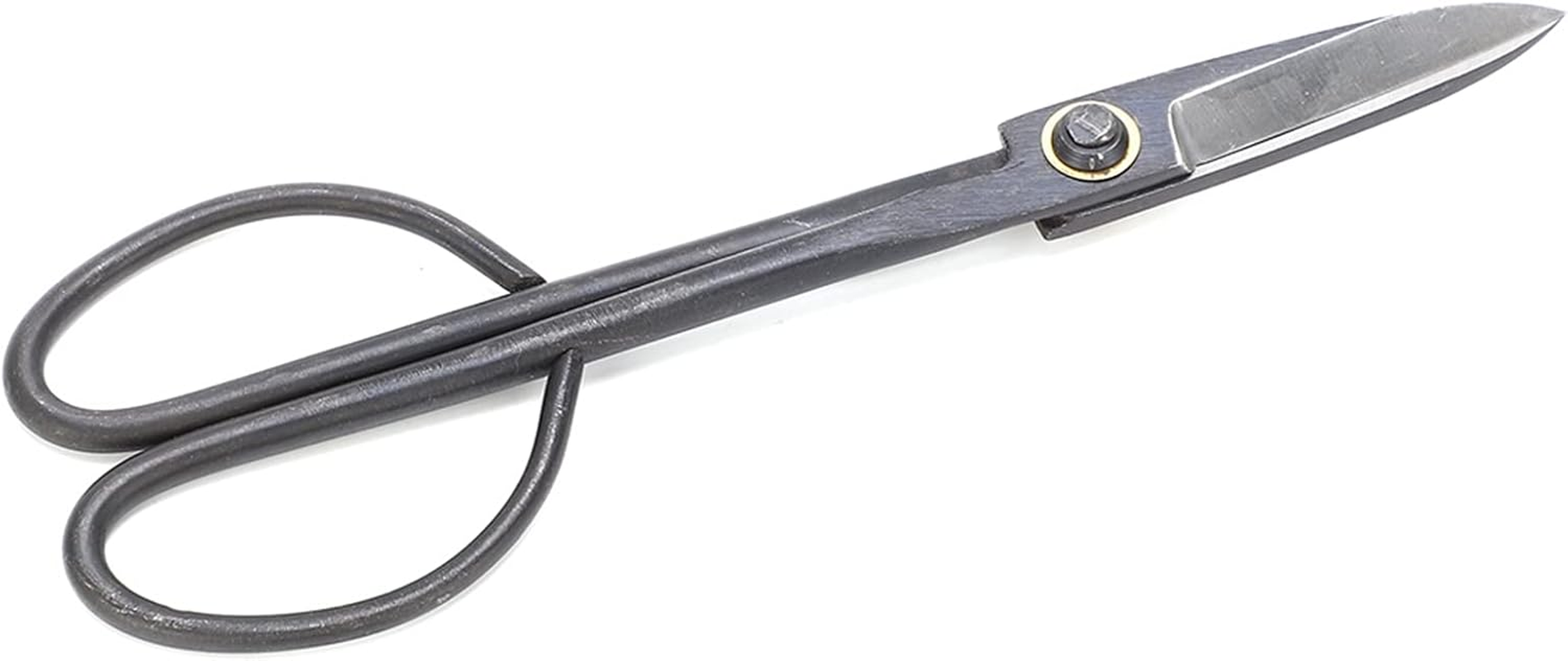 Bonsai Scissors, Garden Scissors Flower Cutting Scissors Plant Trimming Shears with Long Handle Bonsai Scissors SK Steel 210Mm Pruning Shears for Garden Plants Trimming image number 5