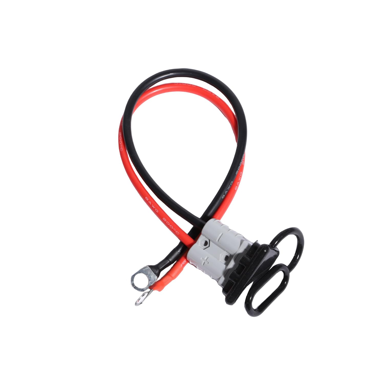 Aikoolwer Anderson Plug Connector Harness Connectors Kit Battery Cables Quick Disconnect Mounting Bracket for Winch Trailer Rv Truck Wiring image number 4