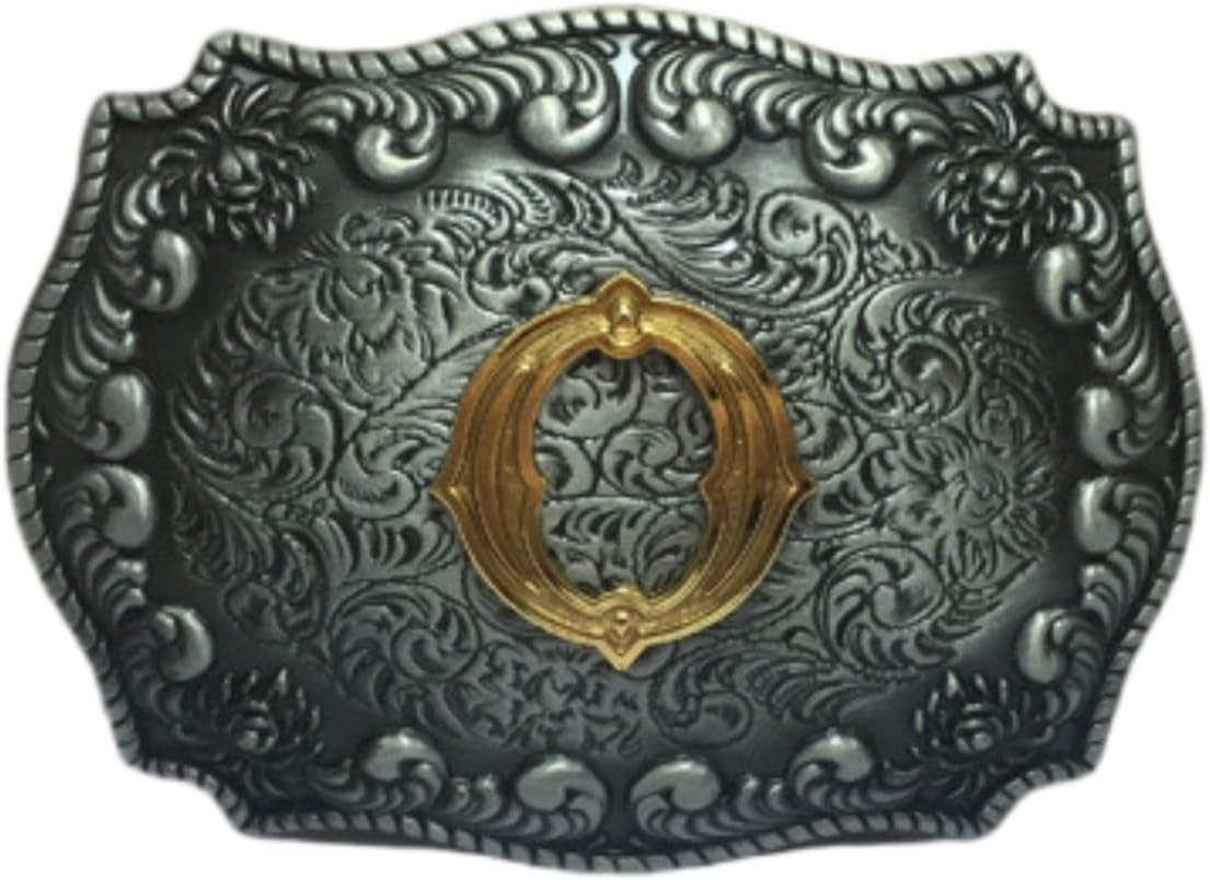 COOLLA Belt Buckle for Men- Initial Letters ABCDEFG to Z Western Rodeo Texas Cowboy Large Belt Buckles - E image number 7