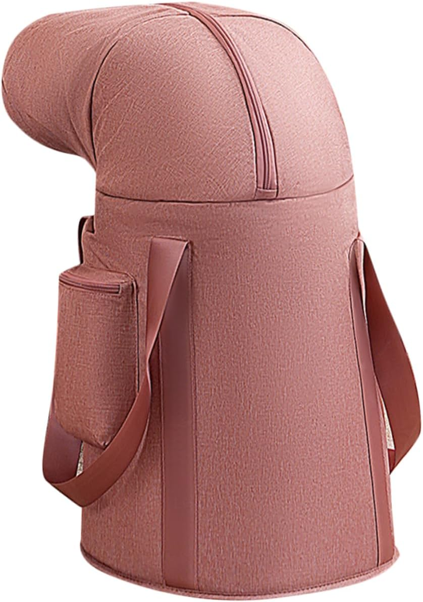 Beatifufu Portable Foot Bath Soaking Bucket Insulated Foldable Spa Tub for Home Travel