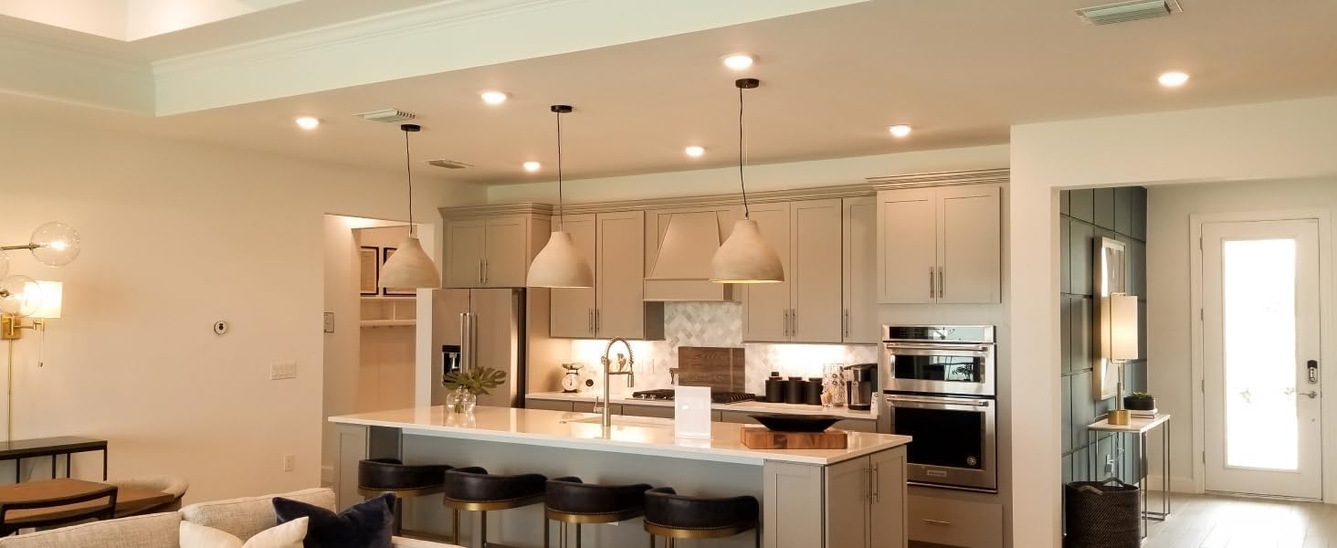 5W LED Recessed Ceiling Light Dimmable IP44 Spotlight,3Cct 2700-3000K,90-100Mm Cutout 450LM Led Downlight Suitable for Kitchen,Bathroom,Bedroom,White, Pack of 10,AUS Plug image number 1