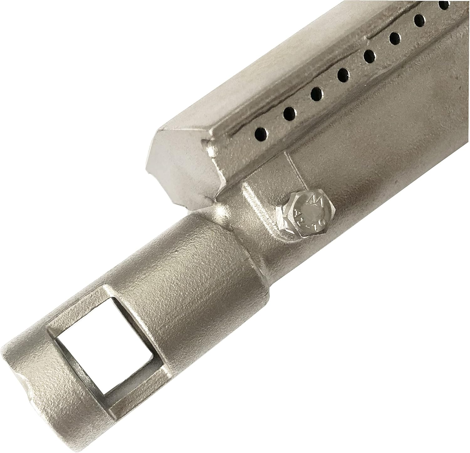 GRILLJOB 15-3/4&ldquo; Heavy Duty Cast Stainless Steel 304 BBQ Grill Burners Bull BBQ Replacement Parts for Cal Flame Aussie Blaze Jenn AIR Thermos Turbo Beefeater image number 6