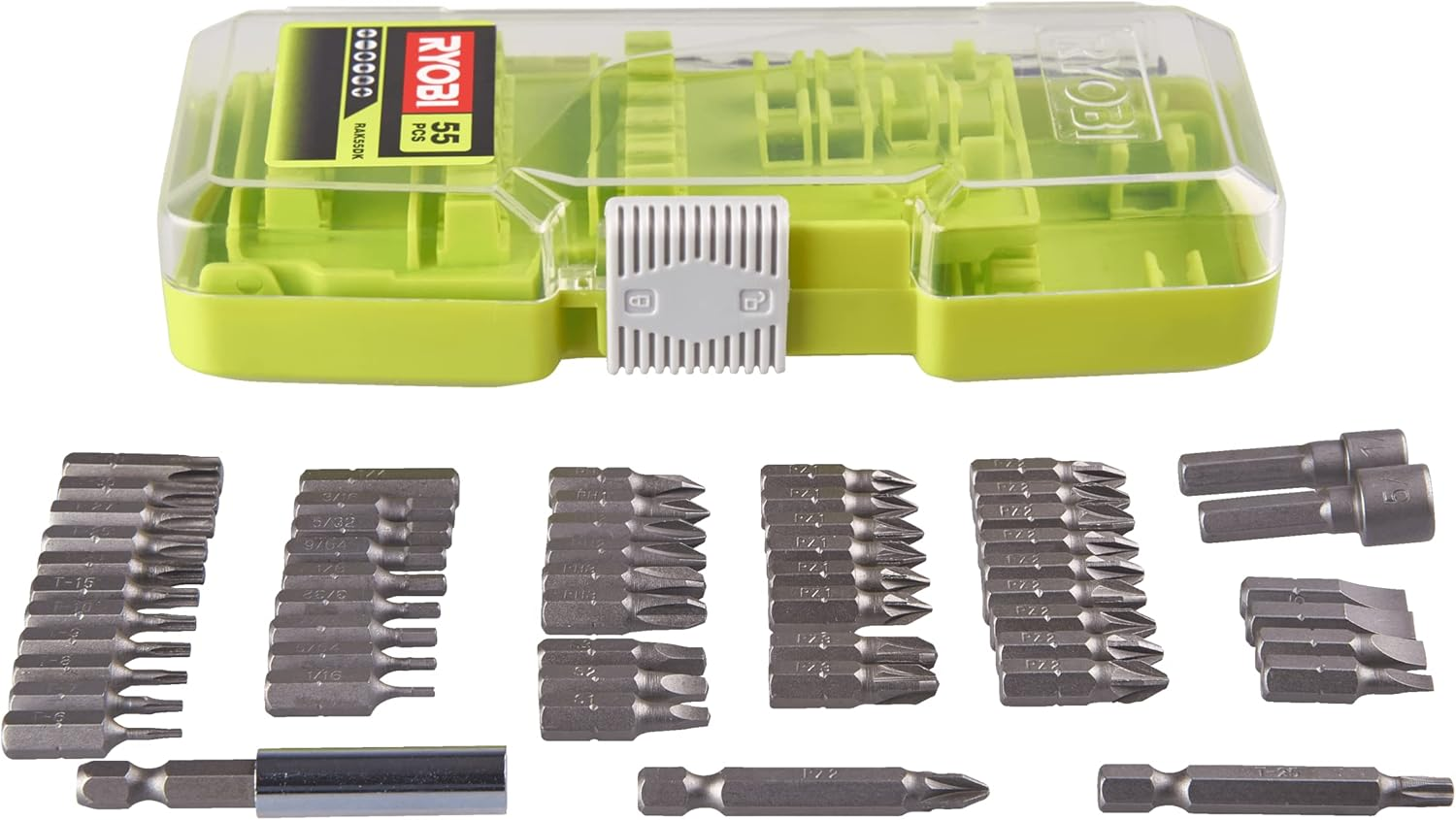 Ryobi RAK55DK Screwdriver Bit Set (55 Piece) image number 4