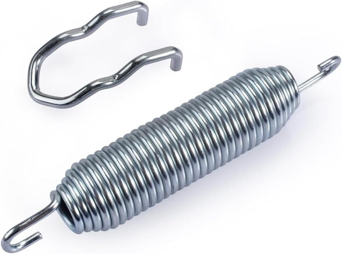 Showingo Deck Idler Tension Spring 607616 & 604110 Deck Idler Spring Tensioner Anchor Replacement for Hustler Raptor SD Sdx/Fastrak SD Sdx/Dash Super S Replaces 122388, 604291 (2PC) image number 5