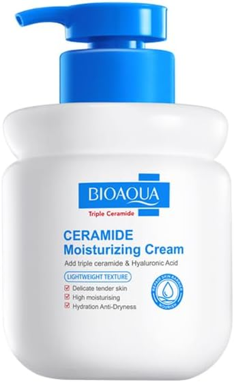 Ceramide Hyaluronic Acid Moisturizer Reducing Dryness Prevent Dry Smooth Skin Improves Skin Elasticity image number 5