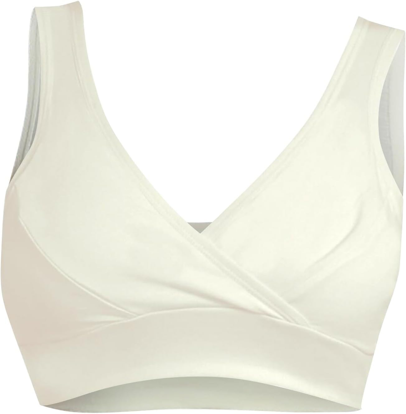 Women'S Sports Bra Womens Maternity Bra Front Breathable Wire Sleep Bra Breastfeeding Tank Maternity Bras Womens Bras No Underwire Padded image number 3