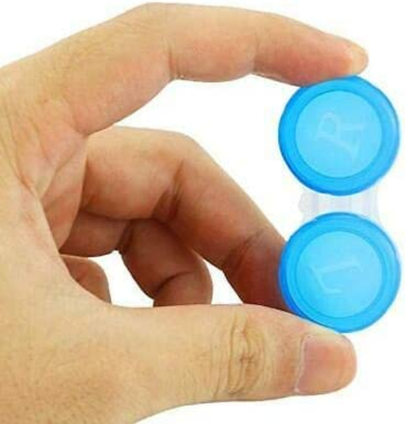 30 Pack Colorful Contact Lens Case - Bulk Eye Lense Cases, Holder Container Case image number 4