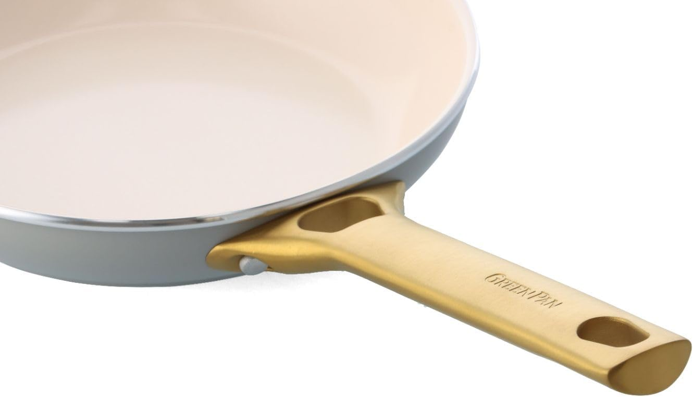 Greenpan Padova Healthy Ceramic Nonstick 10Pc Cookware Pots and Pans Set, Induction Safe, Dove Grey image number 5