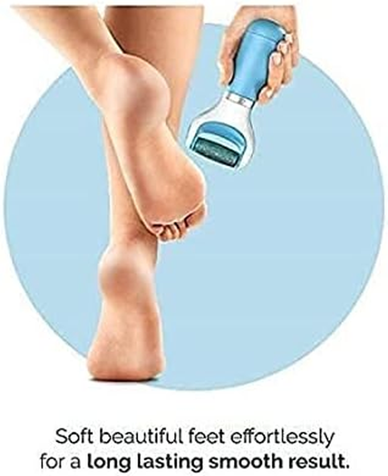 Electric Callus Remover for Feet, Professional Pedicure Tools Refill Roller,Remove Heels Dead Skin of Best Foot File Kit(Pink) - Blue image number 7