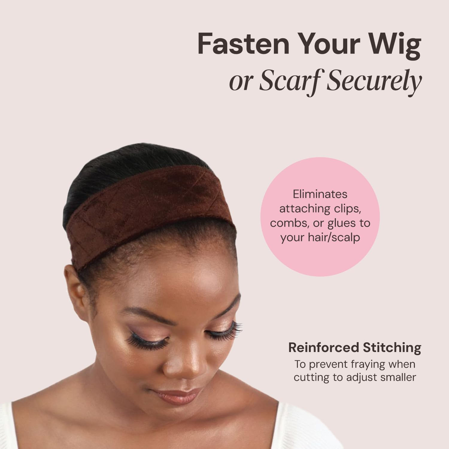 MILANO COLLECTION Wi-Grip Extra Hold Wig Comfort Band image number 6