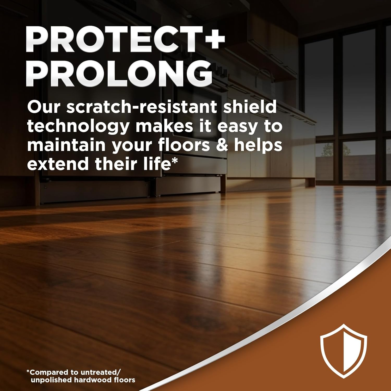 Weiman Hardwood Polish and Restorer - Wood Floor Cleaner for High-Traffic Areas - Removes Scratches & Restores Natural Shine - 946Ml, Pack of 2