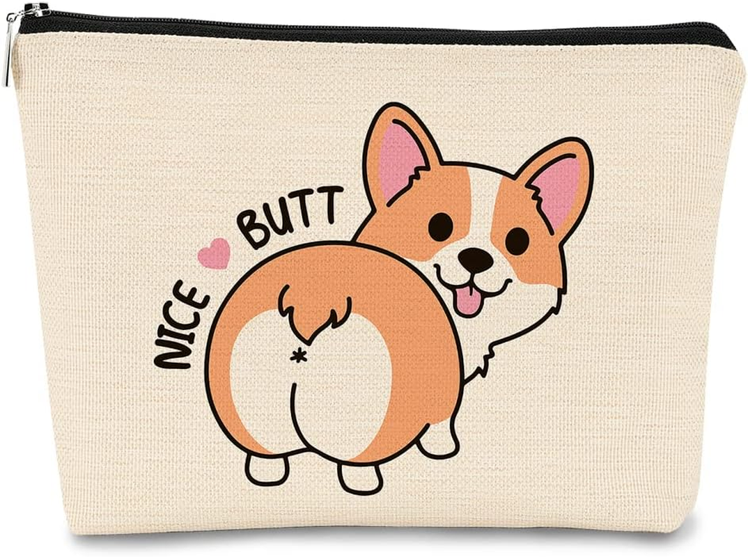 BARPER Dachshund Makeup Bag, Corgi Bag, Dog Lover Gifts for Women, Mom Gift Ideas, Animal Lover Gift, Weiner Dog - Dog 11 image number 6