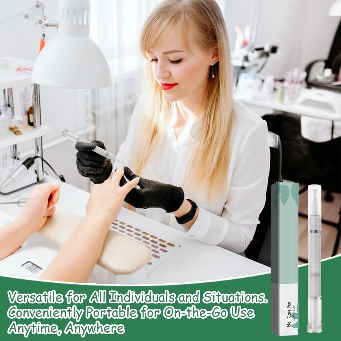 Nail Care Pen, Nail Pen Austria Nail Care Pen &ndash; for Moisturising and Strengthening Nails for Nourished Fingernails Toenails, Easy to Use | Suitable for Everyday Use